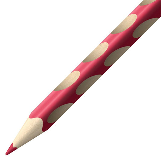 Ergonomischer Buntstift für Rechtshänder - STABILO EASYcolors - Einzelstift - karminrot dunkel