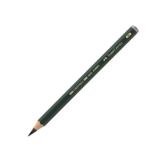 Faber-Castell 9000 Bleistift Jumbo, 2B
