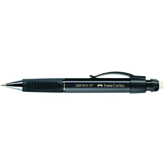 Faber-Castell Druckbleistift GRIP PLUS 07 mm metallic-schwarz