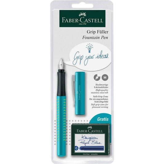 Faber-Castell Füller Grip 2010 M sortiert