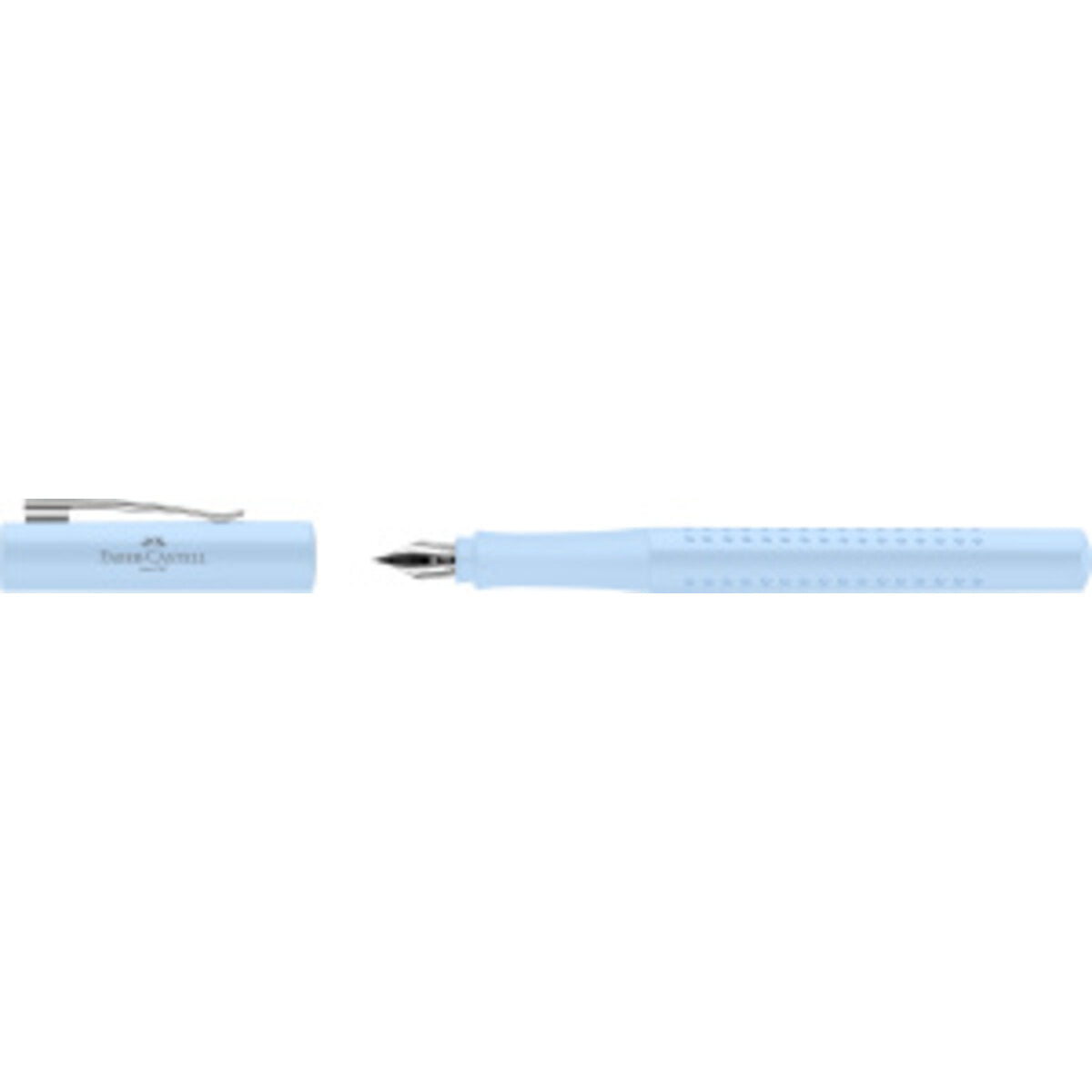 Faber-Castell Füller Grip 2010 B sky blue für Rechts- und Linkshänder