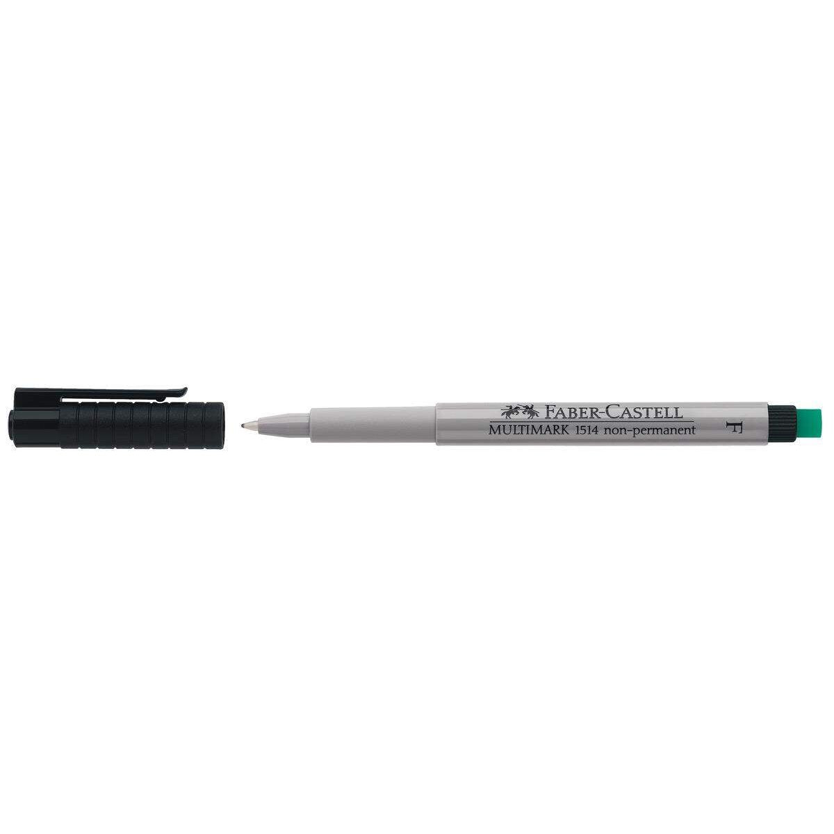 Faber-Castell Marker Multimark, nonpermanent, F, schwarz