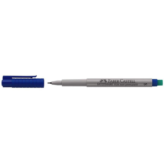Faber-Castell Marker Multimark, nonpermanent, S, blau