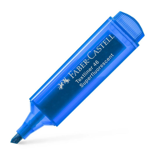 Faber-Castell Textmarker 46 Superfluoreszierend, blau