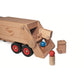 fagus Müllkipper Müllabfuhr aus Holz, Länge 43 cm