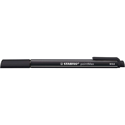 Filzschreiber - STABILO pointMax - Einzelstift - schwarz