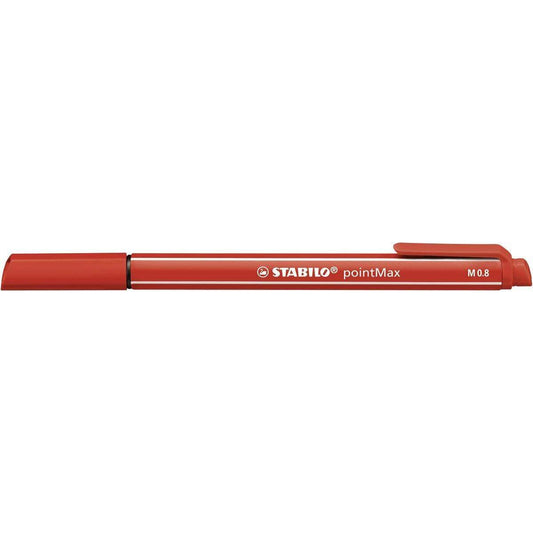 Filzschreiber - STABILO pointMax - Einzelstift - karmin