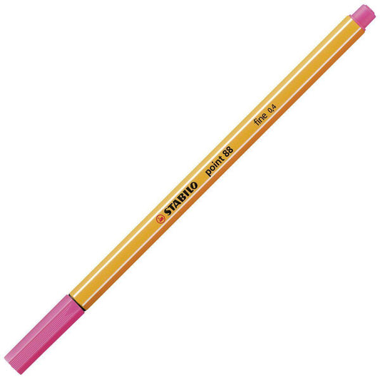 Fineliner - STABILO point 88 - Einzelstift - erika