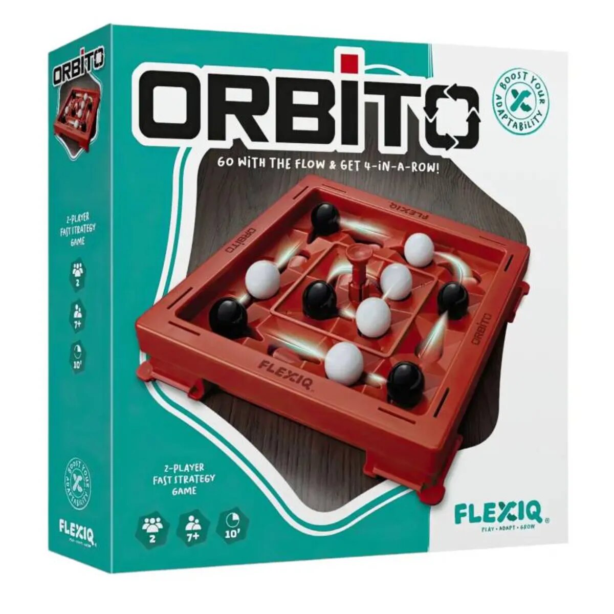 FLEXIQ Orbito Lern- und Strategiespiel einfache und intuitive Regeln