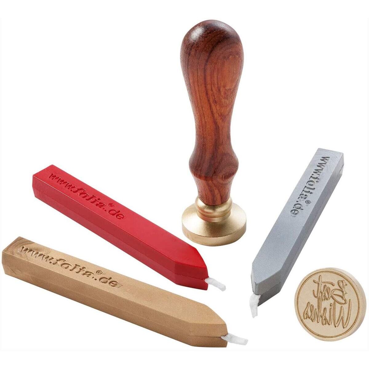 Folia Siegel Set mit zwei Siegelmotiven
