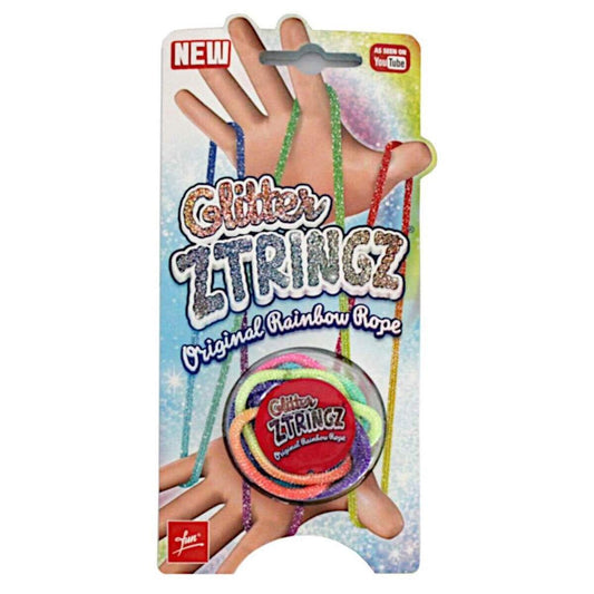 Fun Glitter Ztringz Geschicklichkeitsspiel Original Rainbow Rope