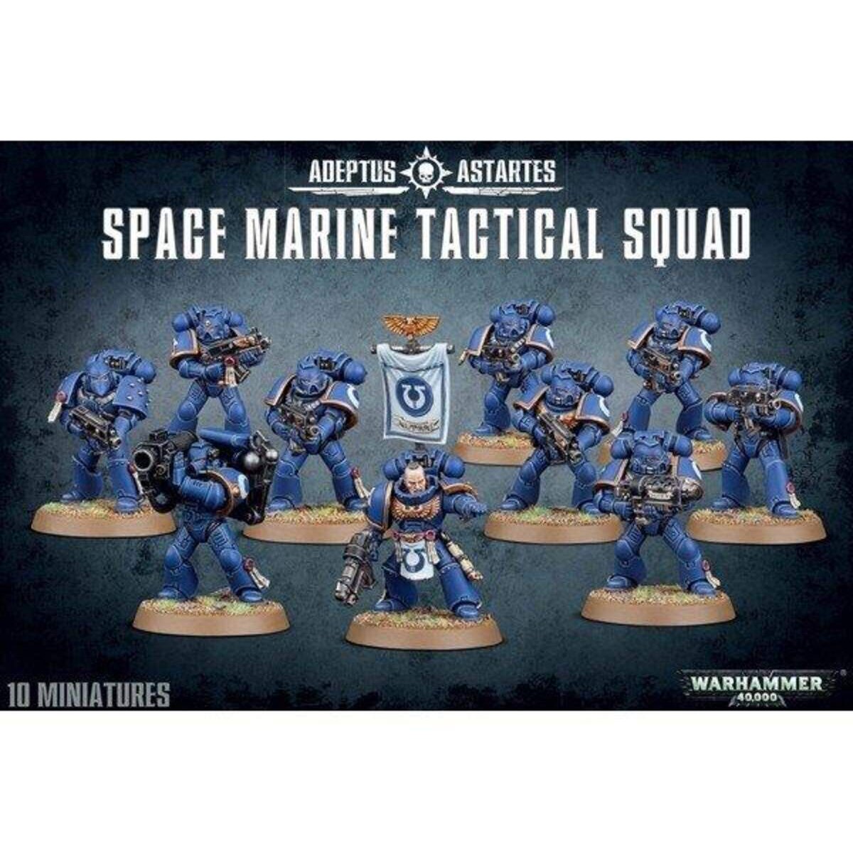 Games Workshop Warhammer 40.000 Space Marine Tactical Squad