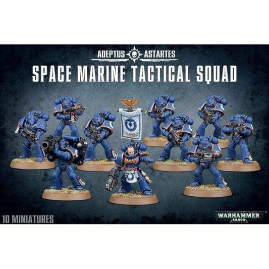 Games Workshop Warhammer 40.000 Space Marine Tactical Squad