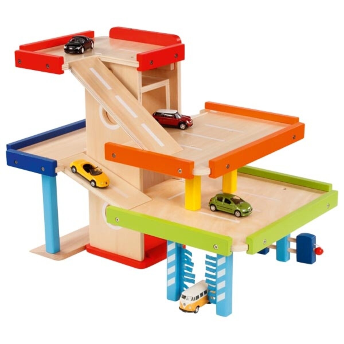 goki Parkhaus aus Holz