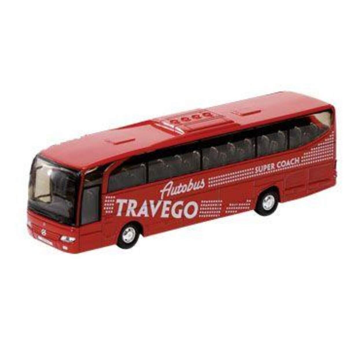 goki Reisebus MB Travego, L= 18 cm sortiert