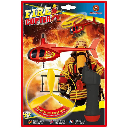 Günther - Fire Copter, Propellerspiel, Rotordurchmesser ca. 12,5 cm