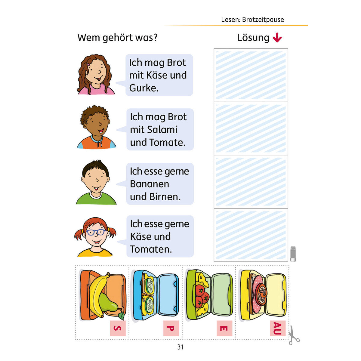Hauschka Verlag Mein Rätselblock Deutsch 1. Klasse, DIN A5