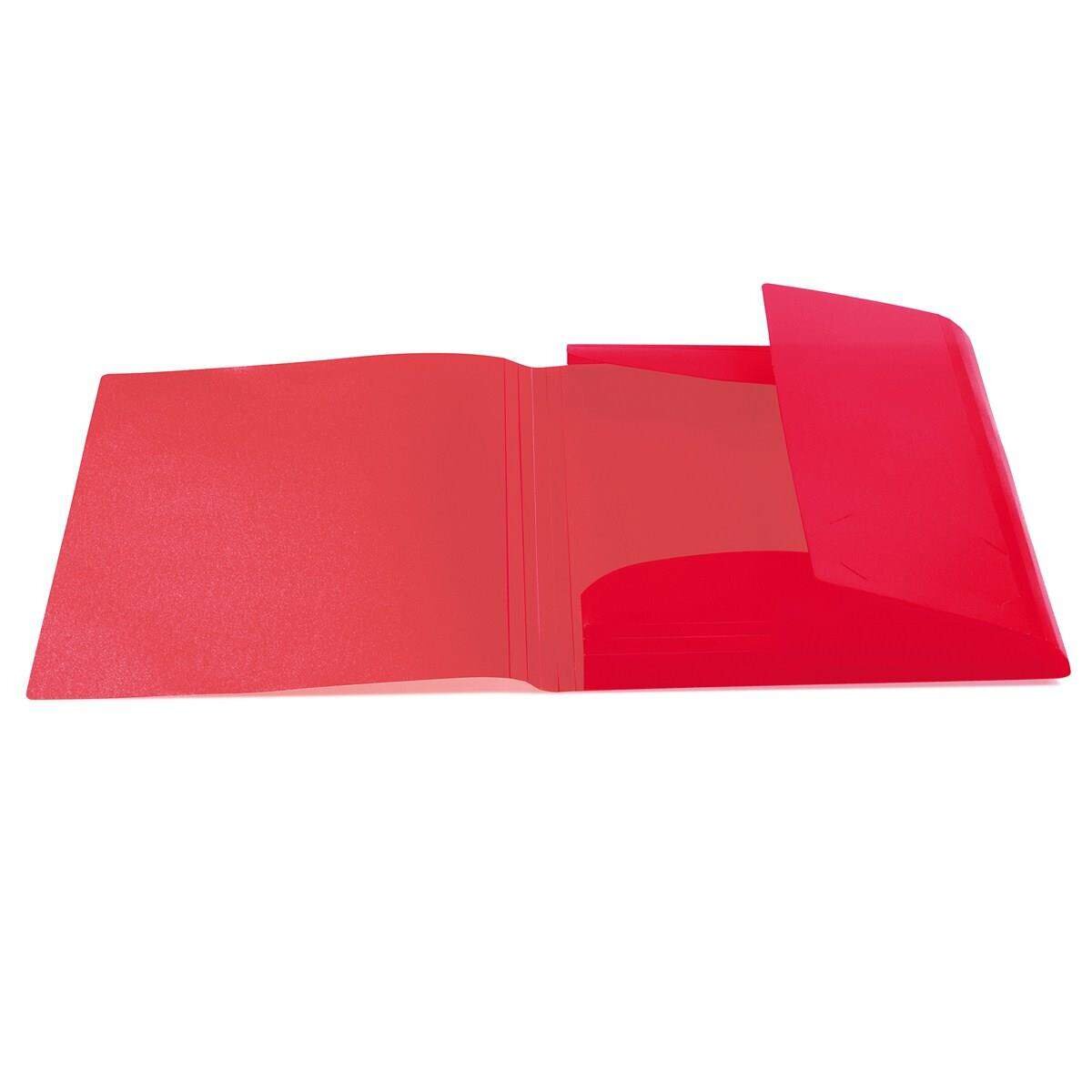 HERMA 19504 Sammelmappe A4 PP transluzent rot