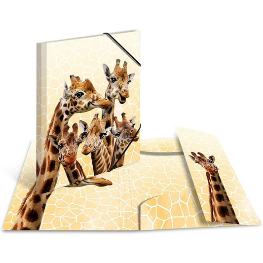 HERMA Sammelmappe DIN A3 Exotische Tiere, Giraffenfreunde