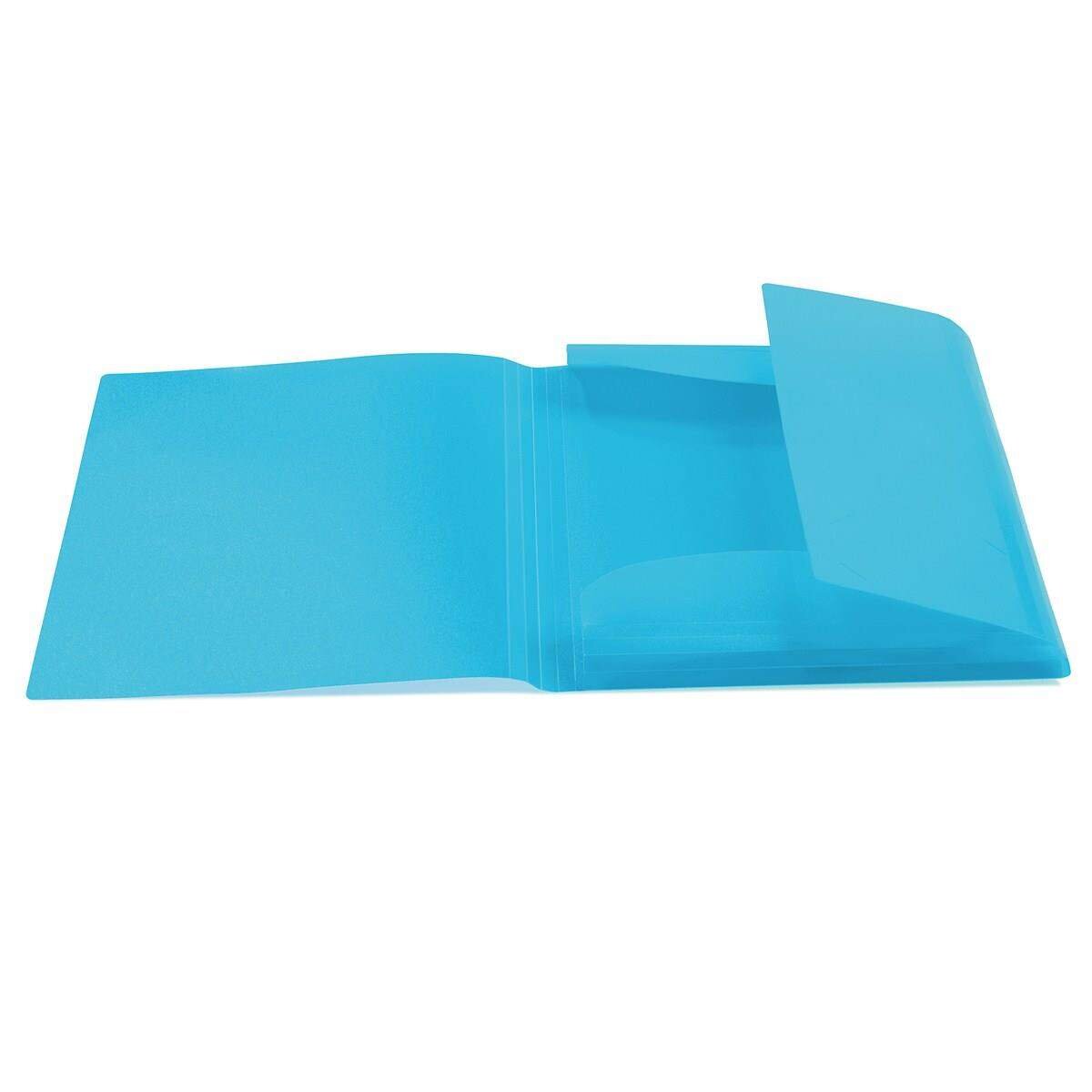 HERMA v Sammelmappe A4 PP transluzent hellblau