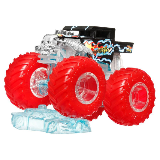 Hot Wheels Monster Trucks Power Smashers Die-Cast Singles, 1 Stück, 6-fach sortiert