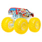 Hot Wheels Monster Trucks Power Smashers Die-Cast Singles, 1 Stück, 6-fach sortiert