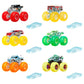 Hot Wheels Monster Trucks Power Smashers Die-Cast Singles, 1 Stück, 6-fach sortiert