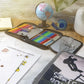 Idena Federmappe Skateboard, 28-teilig