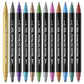 Idena Metallic Dot Marker DUO 12 Farben