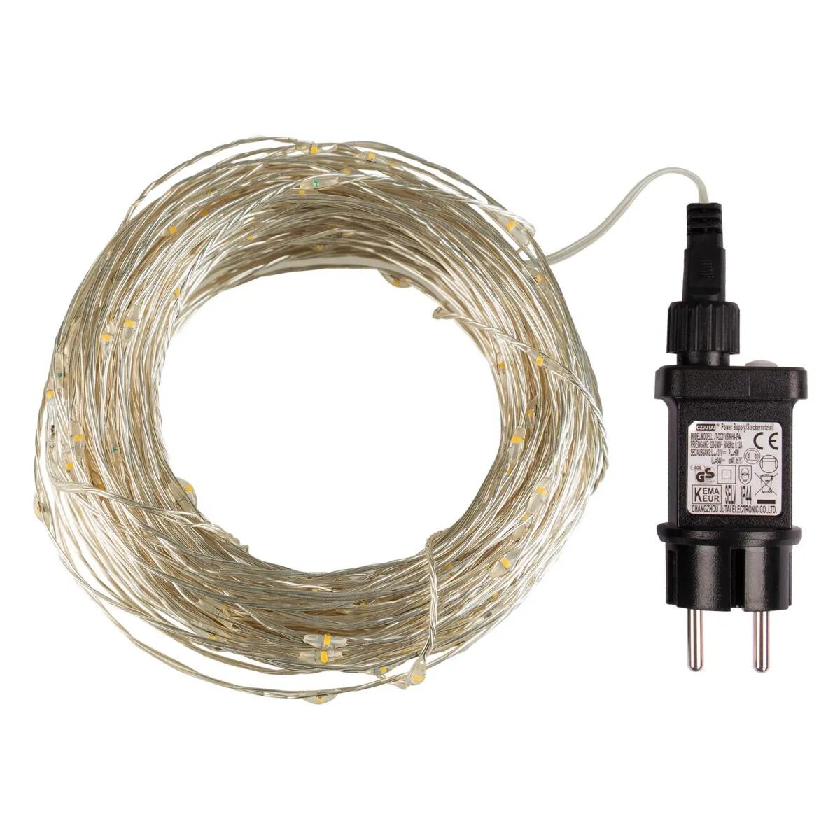 Idena 31857 Micro Lichterkette 200LED, warmweiss