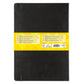 Idena Notizbuch, DIN A4, 192 Seiten, 80 g, blanko, Hardcover, schwarz