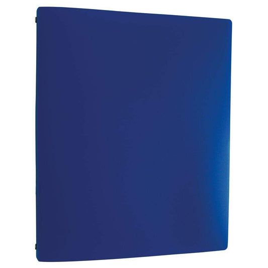 Idena Ringbuch A4 4 Ringe PP, transluzent blau