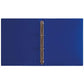 Idena Ringbuch A4 4 Ringe PP, transluzent blau