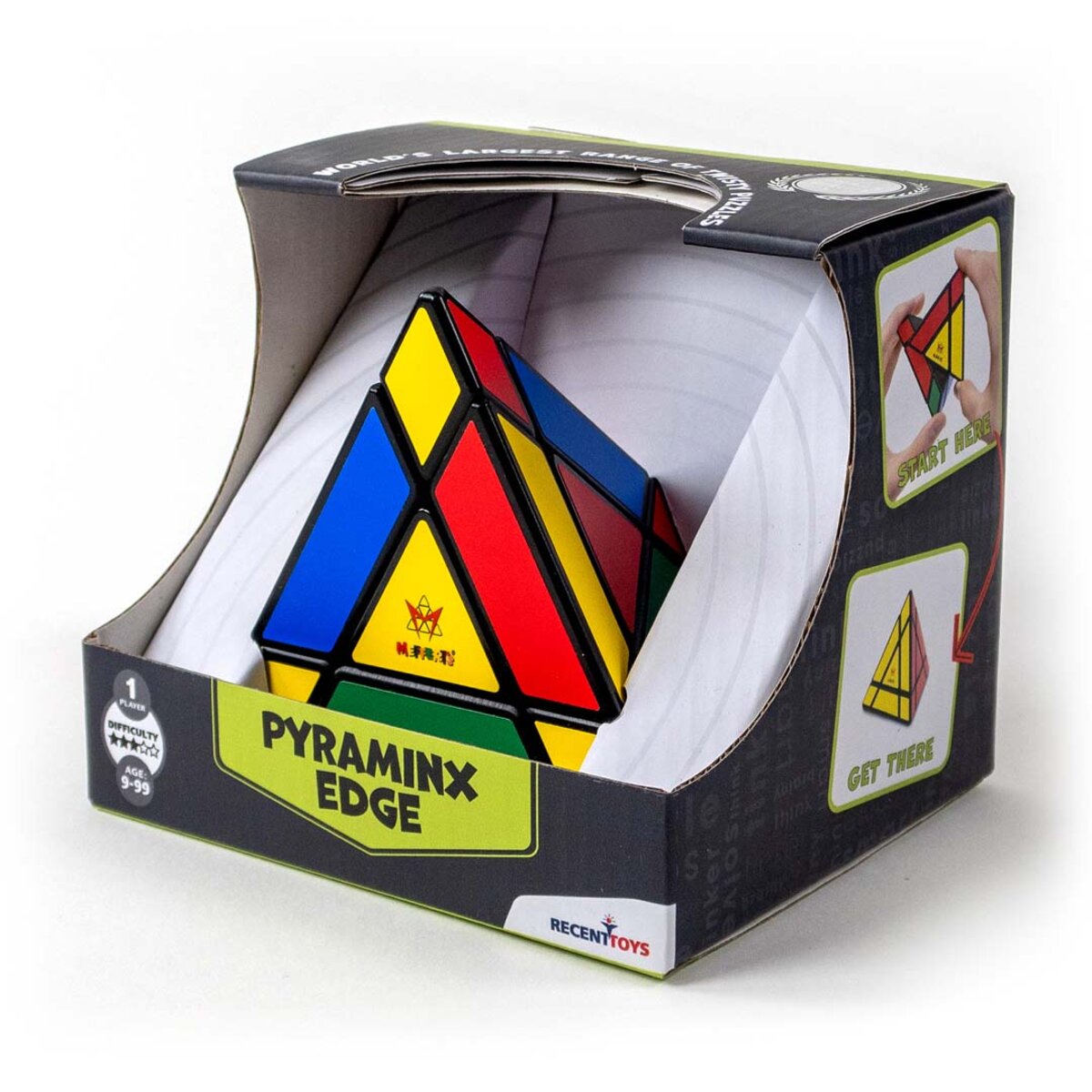 Invento Meffert's Pyraminx Edge Zauberwürfel 3D Puzzle
