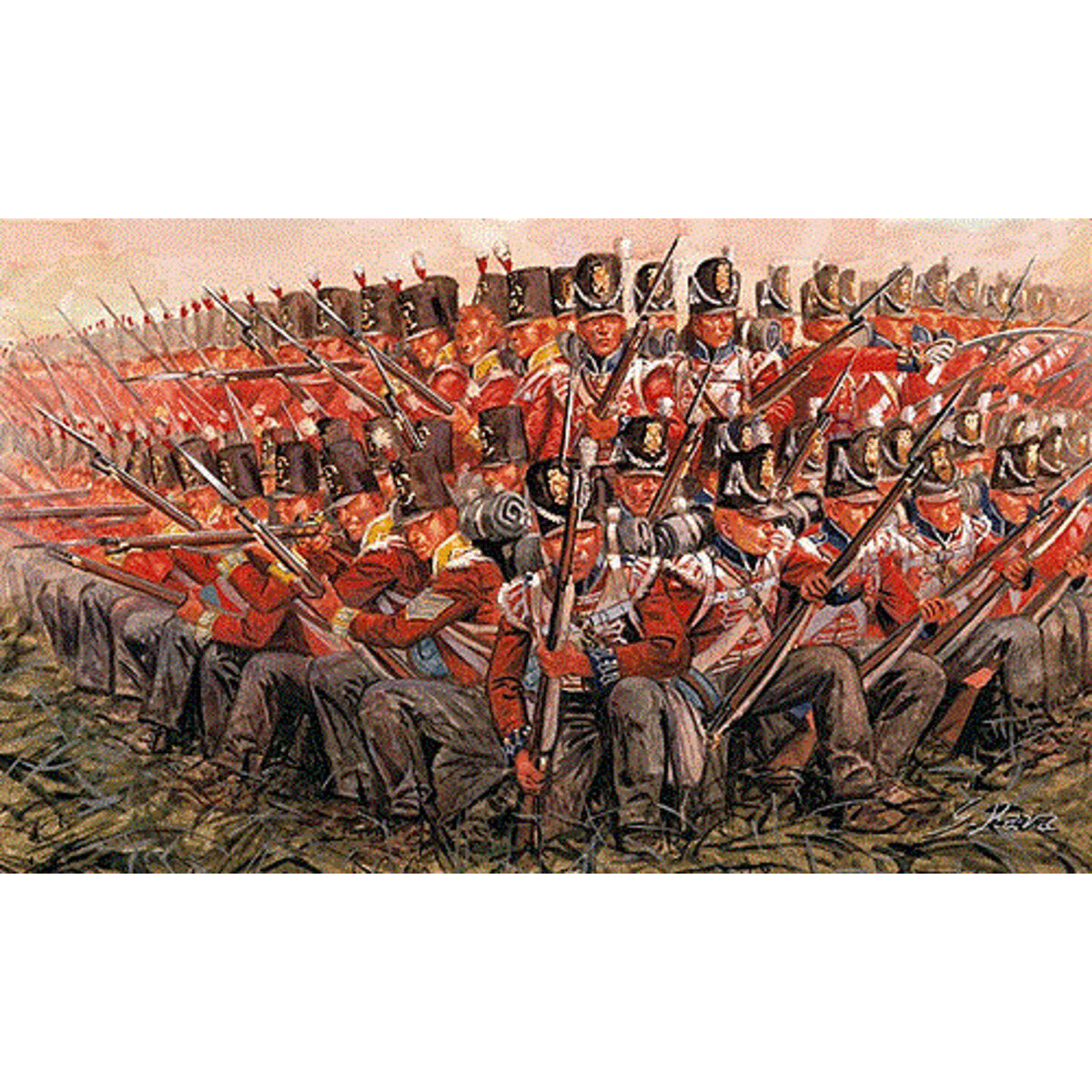 Italeri Napol.Kriege Brit.Infanterie 1815, 1:72