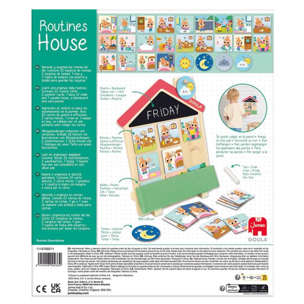 Jumbo Spiele GOULA Routines House