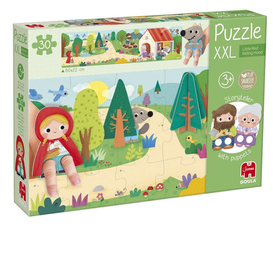 Jumbo Spiele GOULA XXL Puzzle Red Riding Hood, 30 Teile
