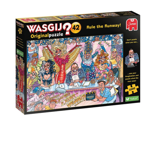 Jumbo Spiele Puzzle - Wasgij Original 42: Glanz und Glitter!, 1000 Teile