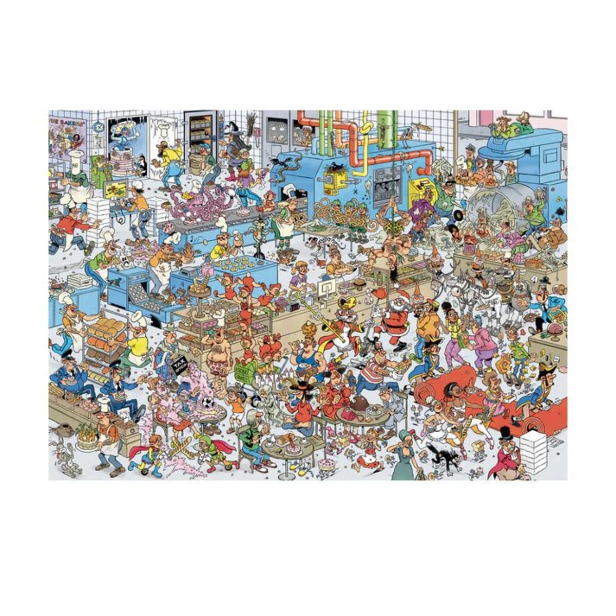 Jumbo Spiele Puzzle - Jan van Haasteren: Die Bäckerei, 1000 Teile