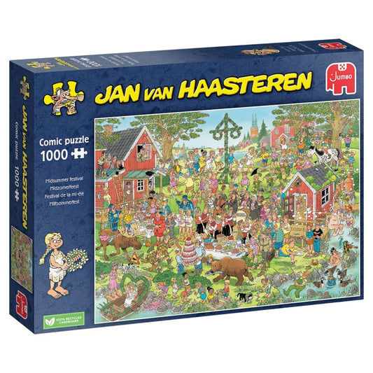 Jumbo Spiele Puzzle - Jan van Haasteren: Mittsommerfestival, 1000 Teile