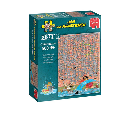 Jumbo Spiele Puzzle - Jan van Haasteren Expert: Wo ist das Leck? 500 Teile