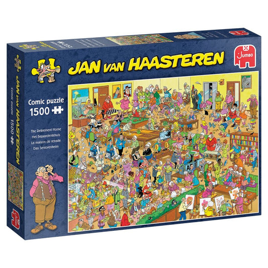 Jumbo Spiele Puzzle - Jan van Haasteren: Seniorenheim, 1500 Teile