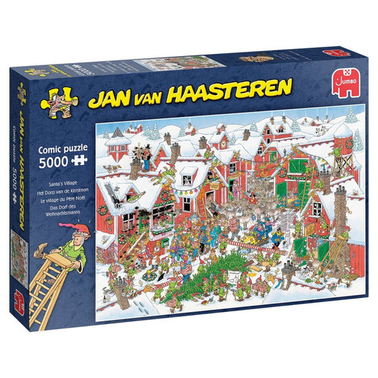 Jumbo Spiele Puzzle - Jan van Haasteren: Santa's Village, 5000 Teile