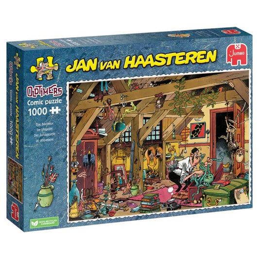 Jumbo Spiele Puzzle - Jan van Haasteren Oldtimers: The Bachelor, 1000 Teile