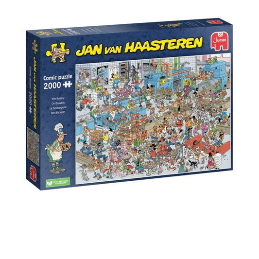 Jumbo Spiele Puzzle - Jan van Haasteren: Die Bäckerei, 2000 Teile
