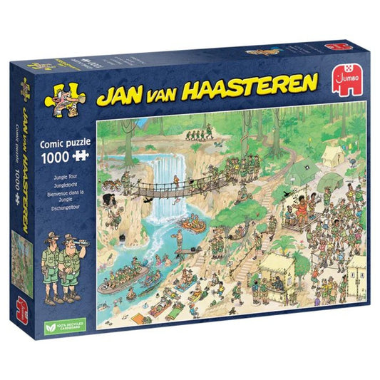 Jumbo Spiele Puzzle - Jan van Haasteren: Dschungeltour, 1000 Teile