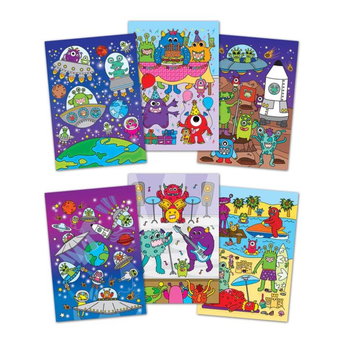 Jumbo Spiele Water Magic Monsters & Aliens