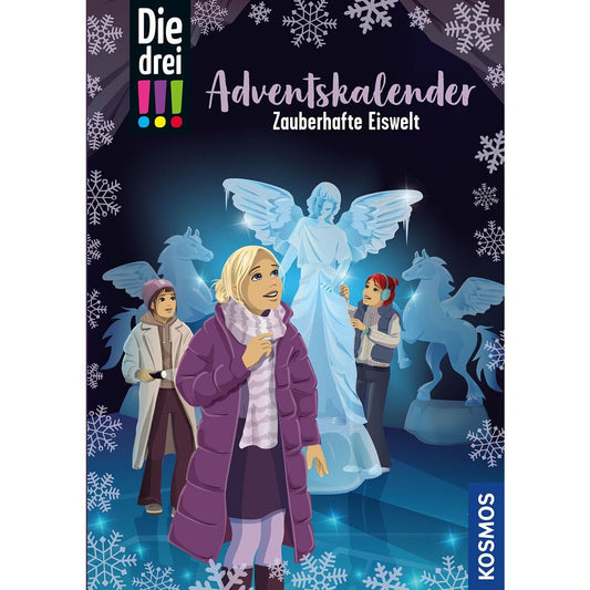 KOSMOS Die drei !!! Buch Adventskalender 2024
