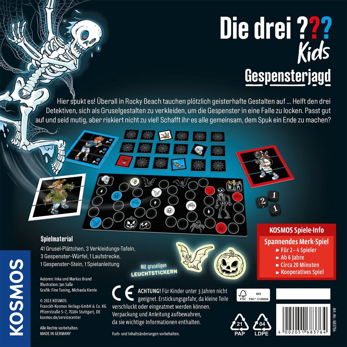 KOSMOS Die drei??? Kids Gespensterjagd