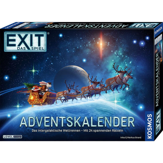 KOSMOS EXIT® Das Spiel - Das Intergalaktische Wettrennen, Adventskalender